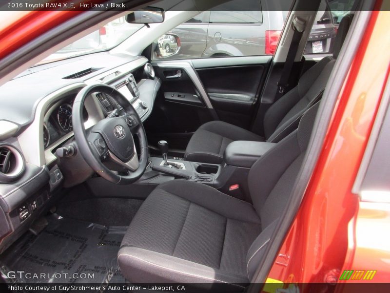  2016 RAV4 XLE Black Interior
