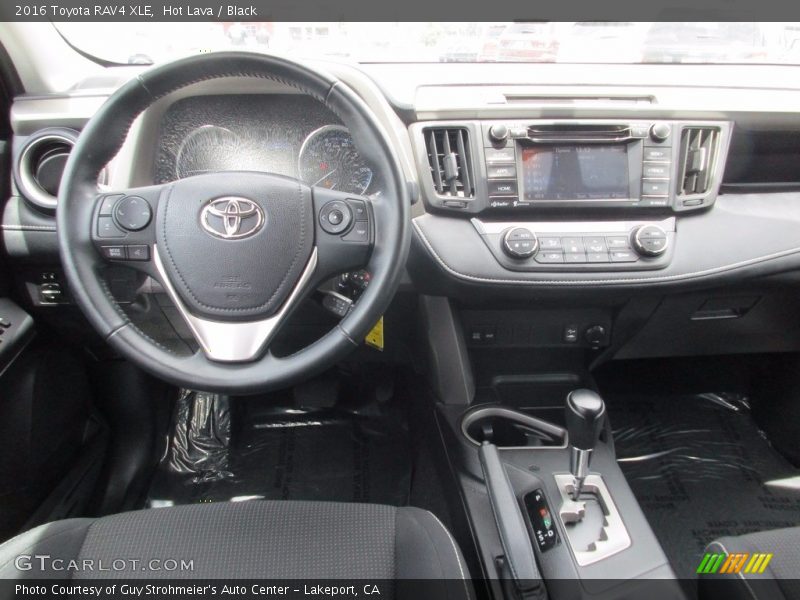 Dashboard of 2016 RAV4 XLE