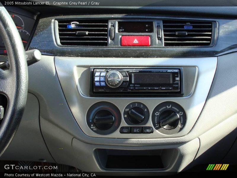 Graphite Grey Pearl / Gray 2005 Mitsubishi Lancer ES