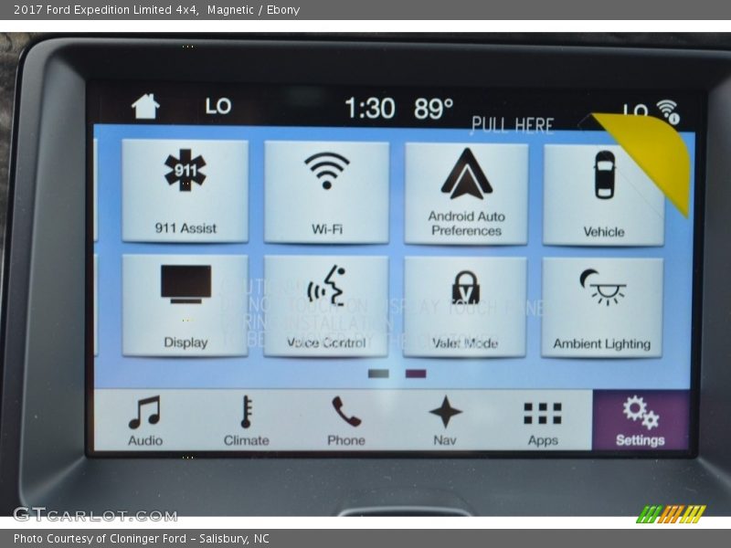 Magnetic / Ebony 2017 Ford Expedition Limited 4x4