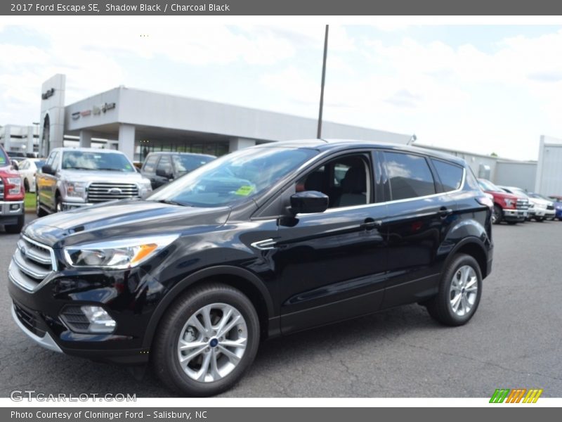 Shadow Black / Charcoal Black 2017 Ford Escape SE