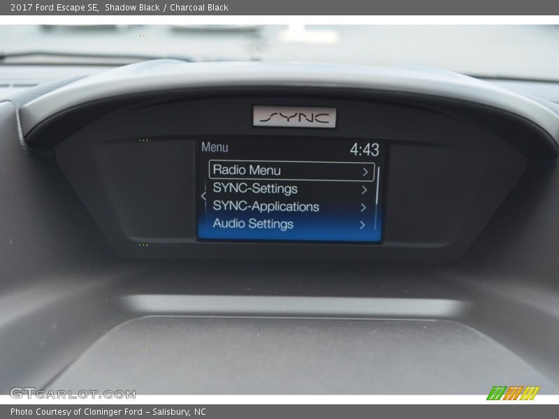 Shadow Black / Charcoal Black 2017 Ford Escape SE