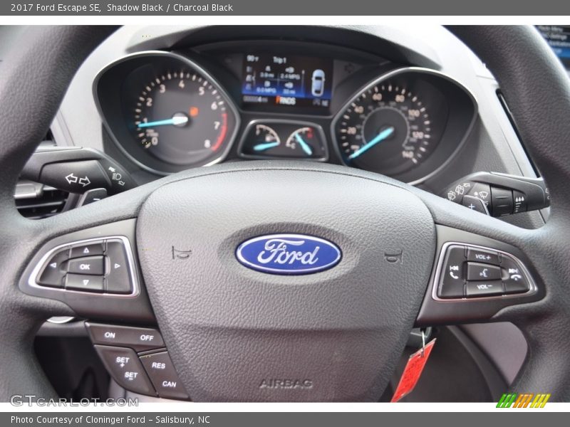 Shadow Black / Charcoal Black 2017 Ford Escape SE