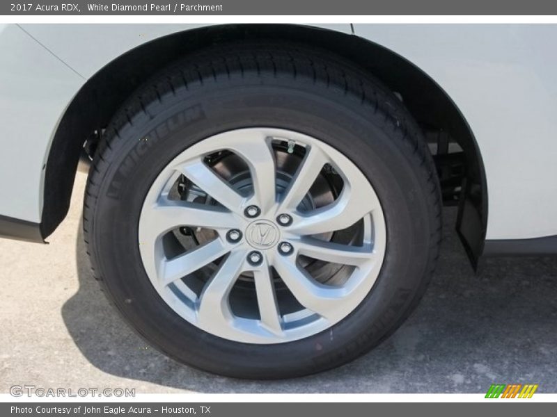 White Diamond Pearl / Parchment 2017 Acura RDX