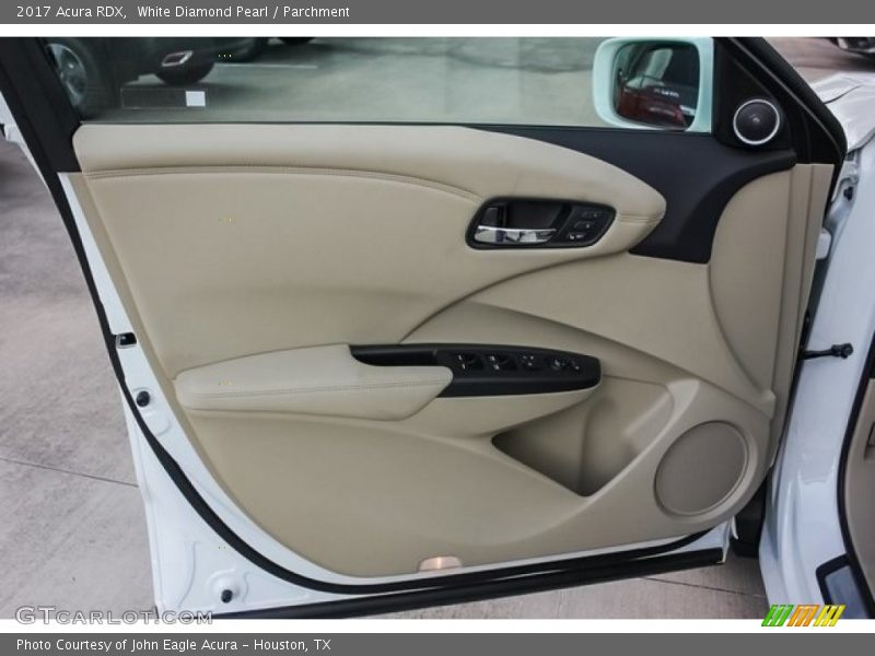 White Diamond Pearl / Parchment 2017 Acura RDX