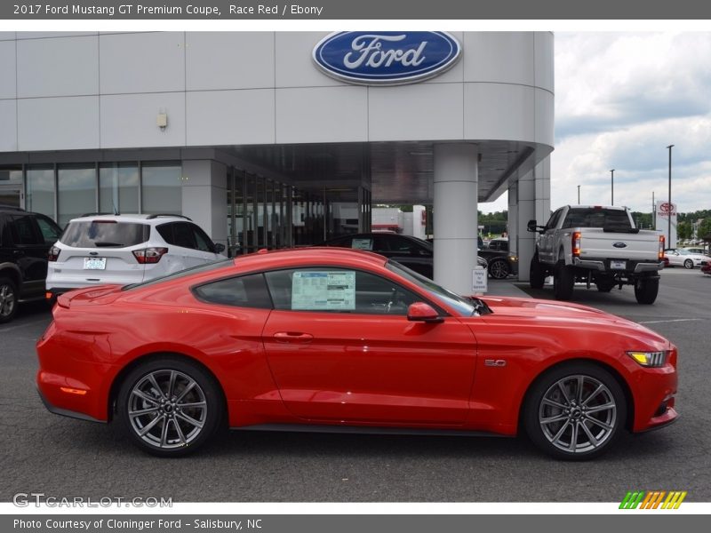 Race Red / Ebony 2017 Ford Mustang GT Premium Coupe