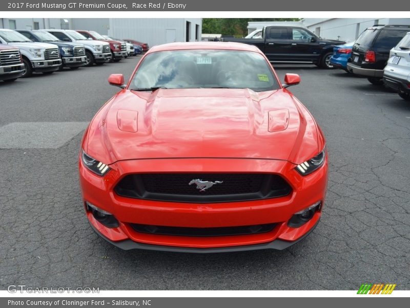 Race Red / Ebony 2017 Ford Mustang GT Premium Coupe