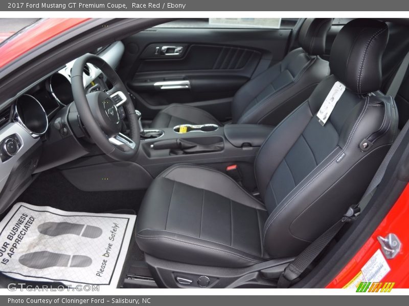 Race Red / Ebony 2017 Ford Mustang GT Premium Coupe