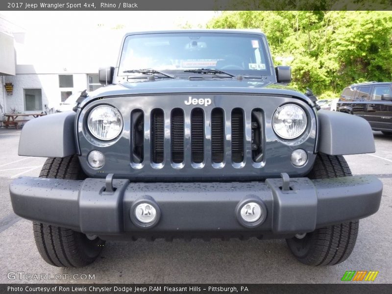 Rhino / Black 2017 Jeep Wrangler Sport 4x4
