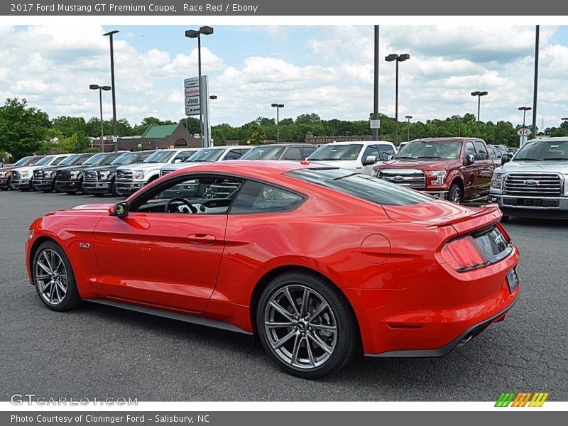 Race Red / Ebony 2017 Ford Mustang GT Premium Coupe