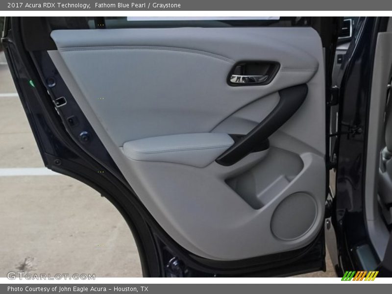 Fathom Blue Pearl / Graystone 2017 Acura RDX Technology