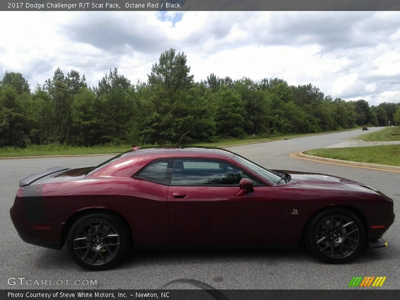 Octane Red / Black 2017 Dodge Challenger R/T Scat Pack