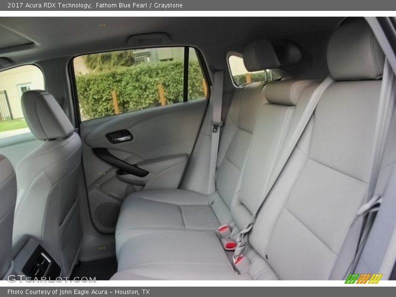 Fathom Blue Pearl / Graystone 2017 Acura RDX Technology