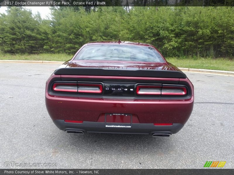 Octane Red / Black 2017 Dodge Challenger R/T Scat Pack