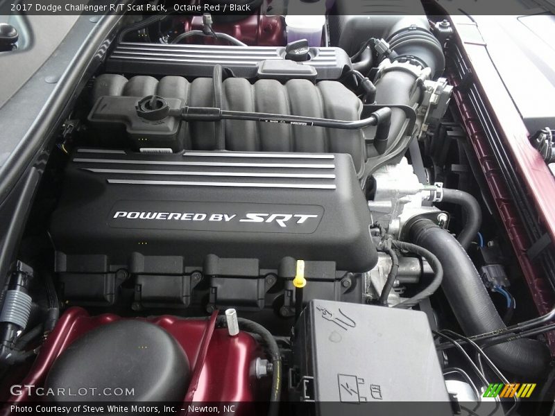 Octane Red / Black 2017 Dodge Challenger R/T Scat Pack