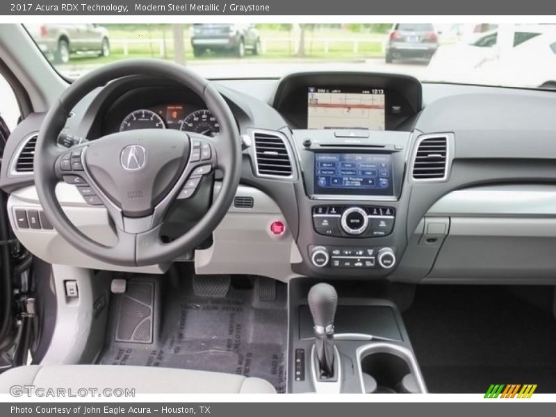 Modern Steel Metallic / Graystone 2017 Acura RDX Technology