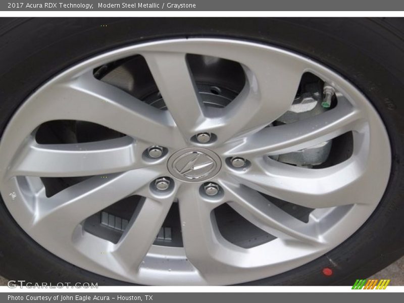 Modern Steel Metallic / Graystone 2017 Acura RDX Technology
