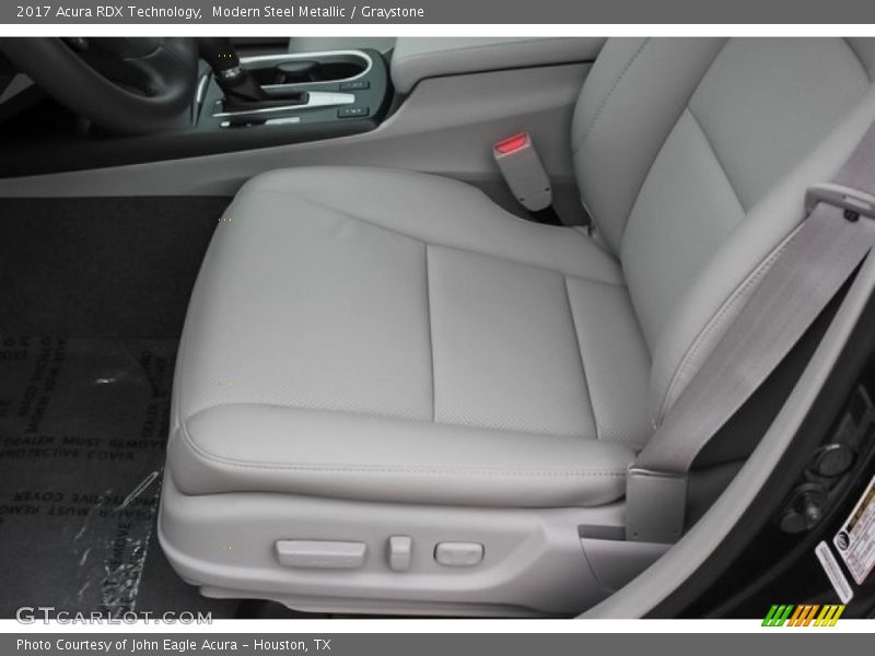 Modern Steel Metallic / Graystone 2017 Acura RDX Technology