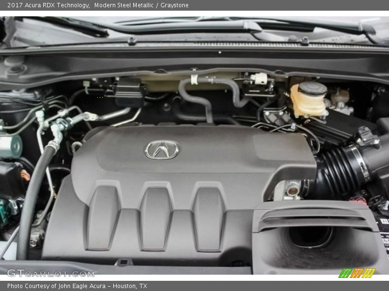 Modern Steel Metallic / Graystone 2017 Acura RDX Technology
