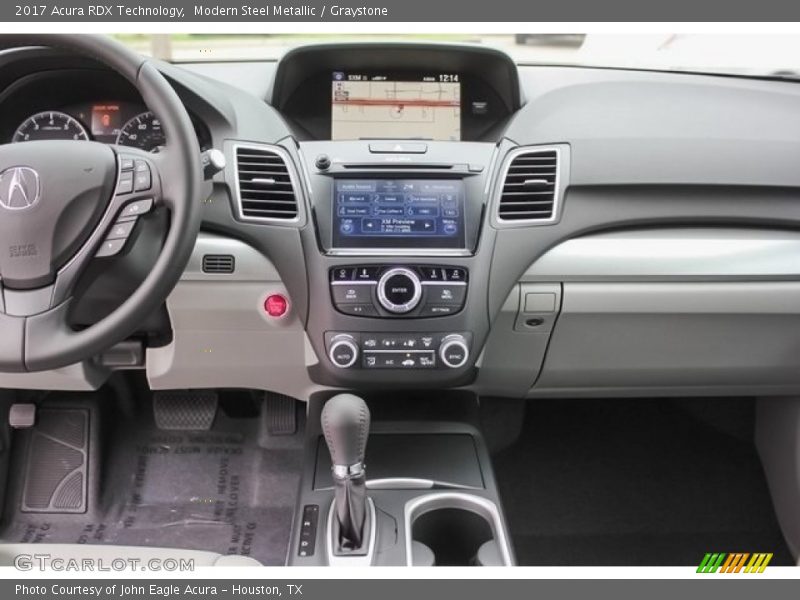 Modern Steel Metallic / Graystone 2017 Acura RDX Technology