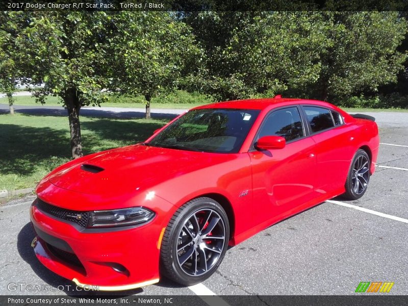 TorRed / Black 2017 Dodge Charger R/T Scat Pack