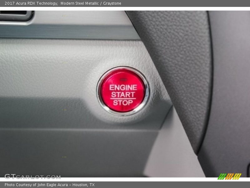 Modern Steel Metallic / Graystone 2017 Acura RDX Technology