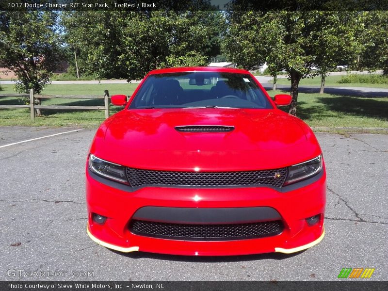 TorRed / Black 2017 Dodge Charger R/T Scat Pack