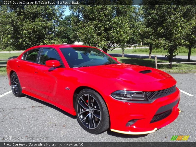 TorRed / Black 2017 Dodge Charger R/T Scat Pack