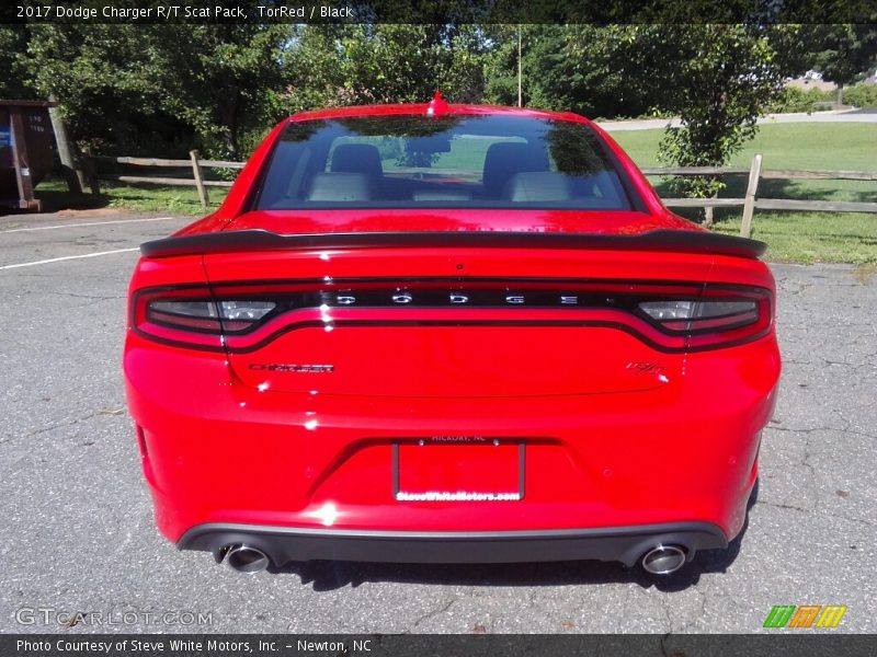 TorRed / Black 2017 Dodge Charger R/T Scat Pack