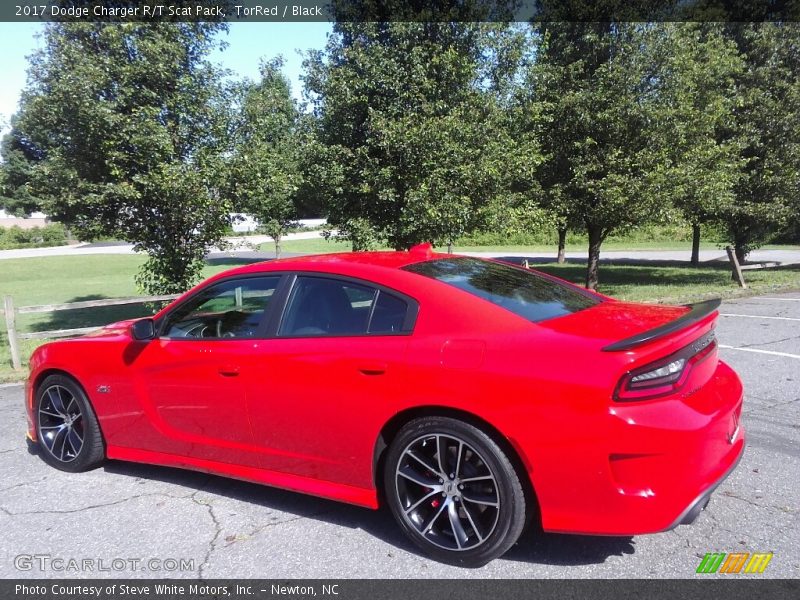 TorRed / Black 2017 Dodge Charger R/T Scat Pack