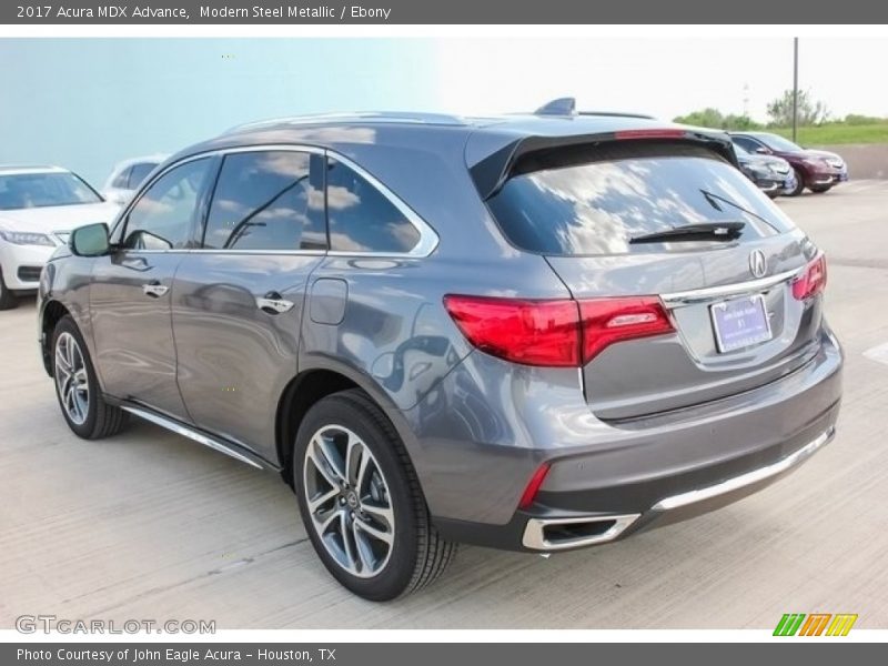 Modern Steel Metallic / Ebony 2017 Acura MDX Advance