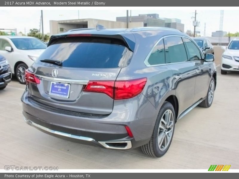 Modern Steel Metallic / Ebony 2017 Acura MDX Advance