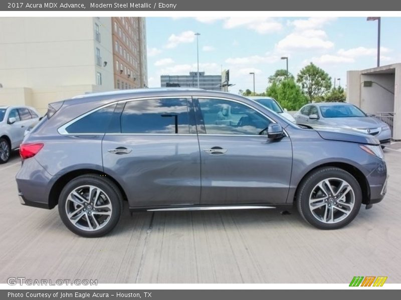 Modern Steel Metallic / Ebony 2017 Acura MDX Advance