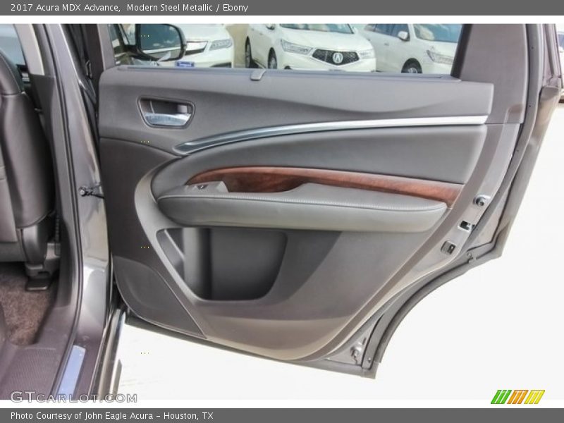Modern Steel Metallic / Ebony 2017 Acura MDX Advance