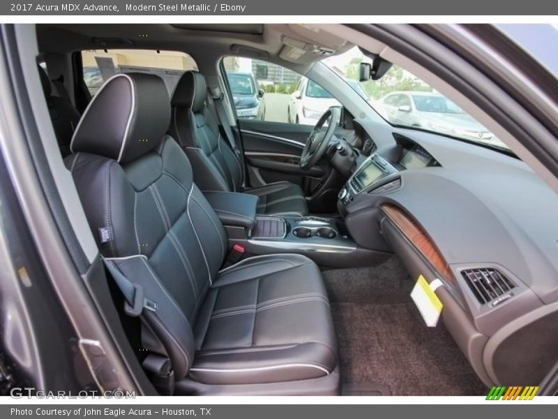 Modern Steel Metallic / Ebony 2017 Acura MDX Advance