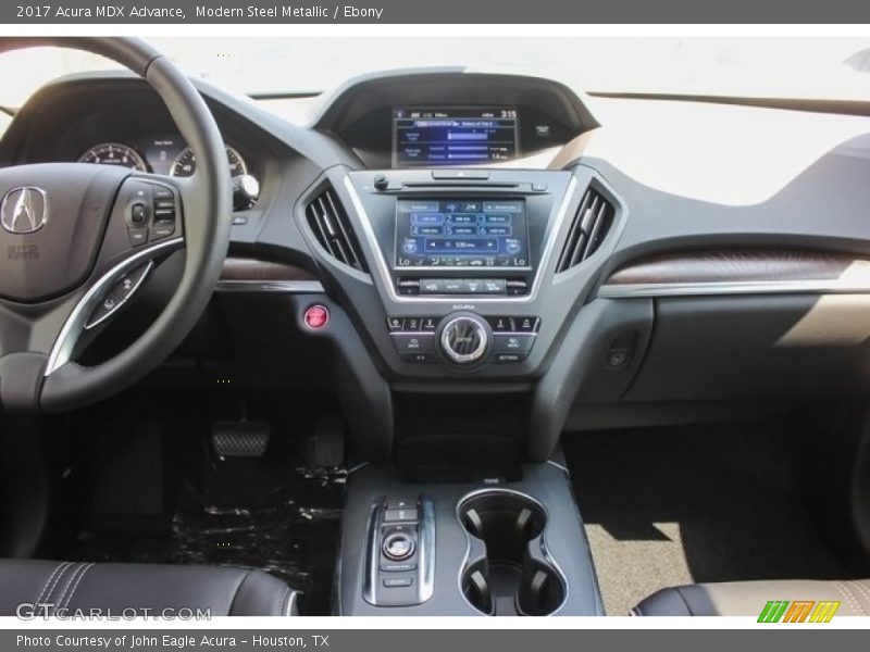 Modern Steel Metallic / Ebony 2017 Acura MDX Advance