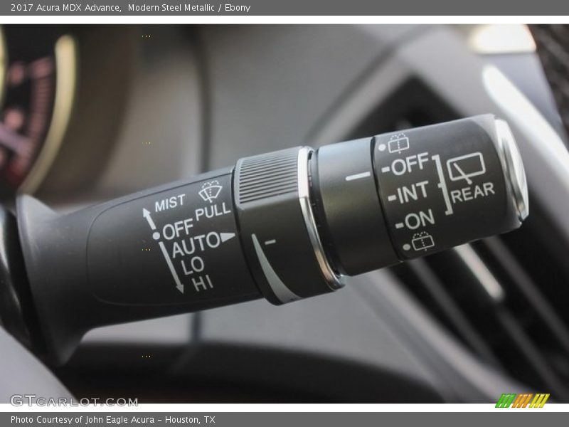 Modern Steel Metallic / Ebony 2017 Acura MDX Advance