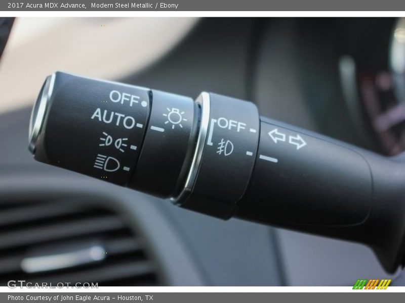 Modern Steel Metallic / Ebony 2017 Acura MDX Advance