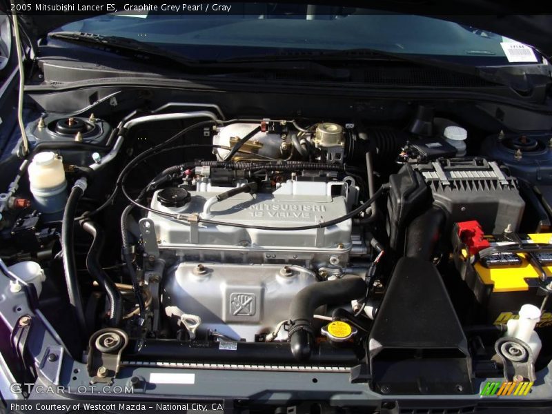 Graphite Grey Pearl / Gray 2005 Mitsubishi Lancer ES