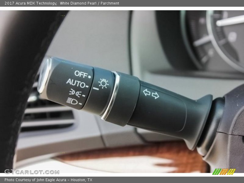 White Diamond Pearl / Parchment 2017 Acura MDX Technology