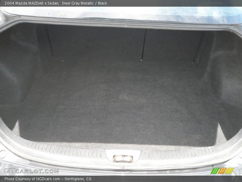 Steel Gray Metallic / Black 2004 Mazda MAZDA6 s Sedan
