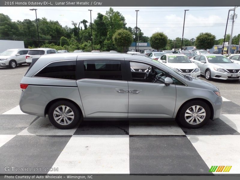 Lunar Silver Metallic / Gray 2016 Honda Odyssey EX-L