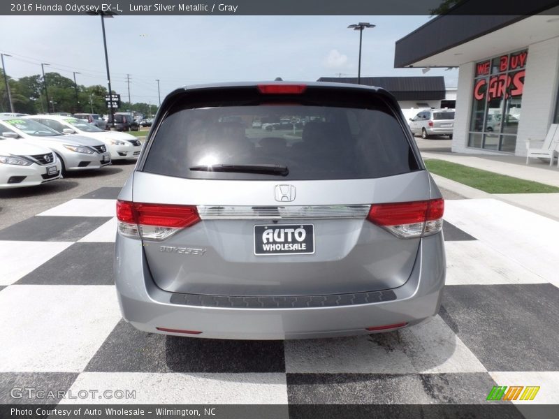 Lunar Silver Metallic / Gray 2016 Honda Odyssey EX-L