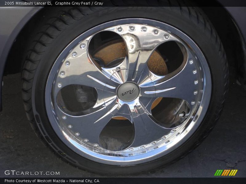 Graphite Grey Pearl / Gray 2005 Mitsubishi Lancer ES