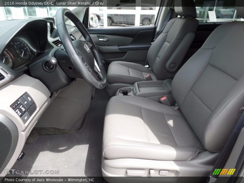 Lunar Silver Metallic / Gray 2016 Honda Odyssey EX-L