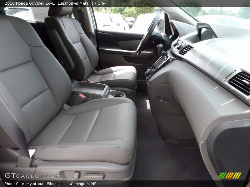 Lunar Silver Metallic / Gray 2016 Honda Odyssey EX-L