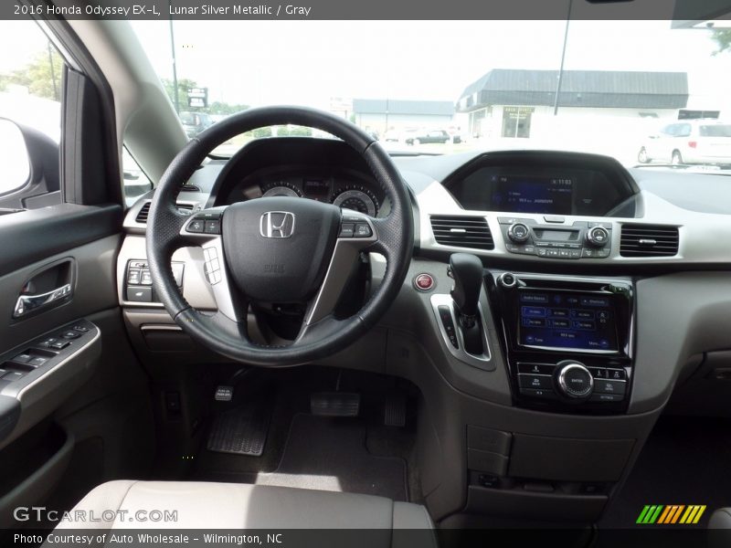 Lunar Silver Metallic / Gray 2016 Honda Odyssey EX-L