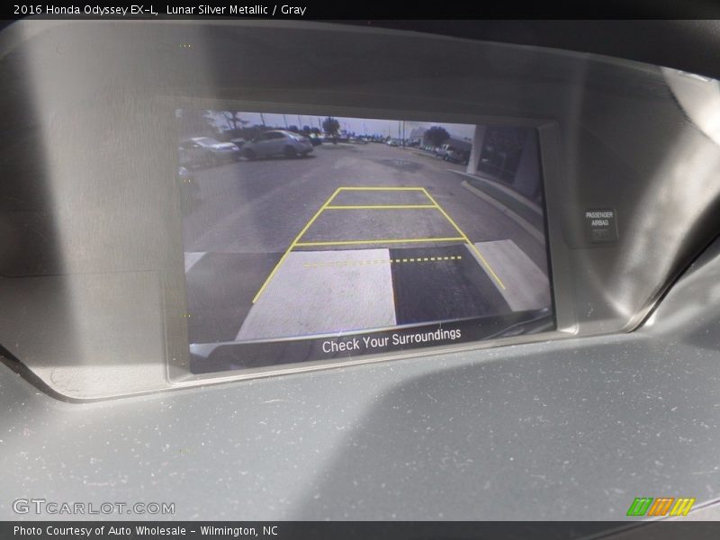 Lunar Silver Metallic / Gray 2016 Honda Odyssey EX-L