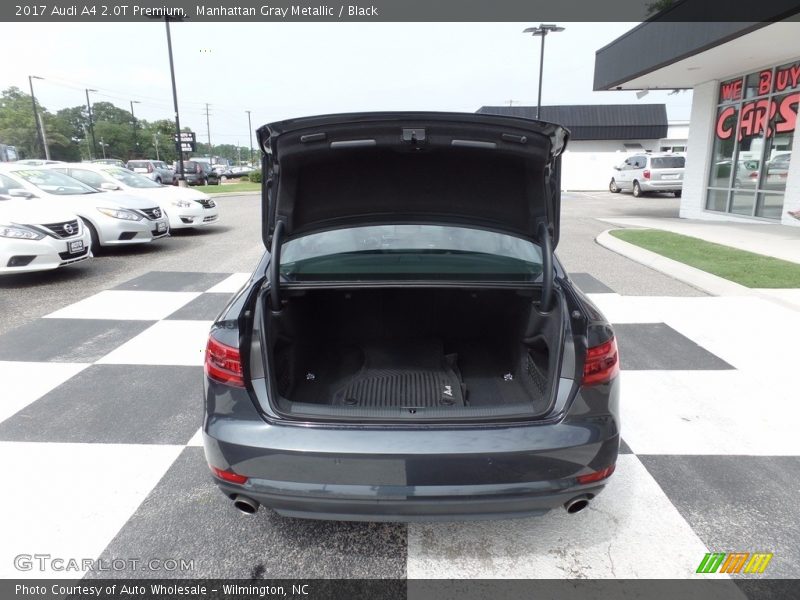 Manhattan Gray Metallic / Black 2017 Audi A4 2.0T Premium
