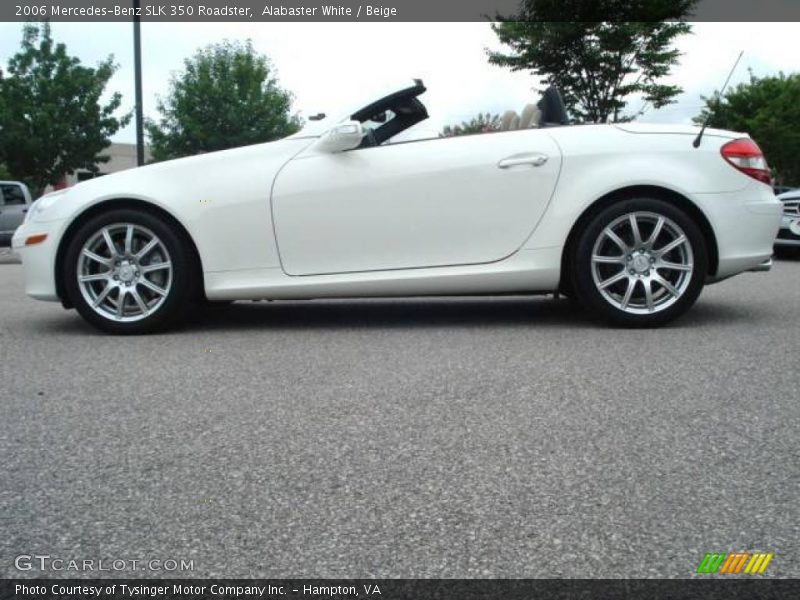 Alabaster White / Beige 2006 Mercedes-Benz SLK 350 Roadster